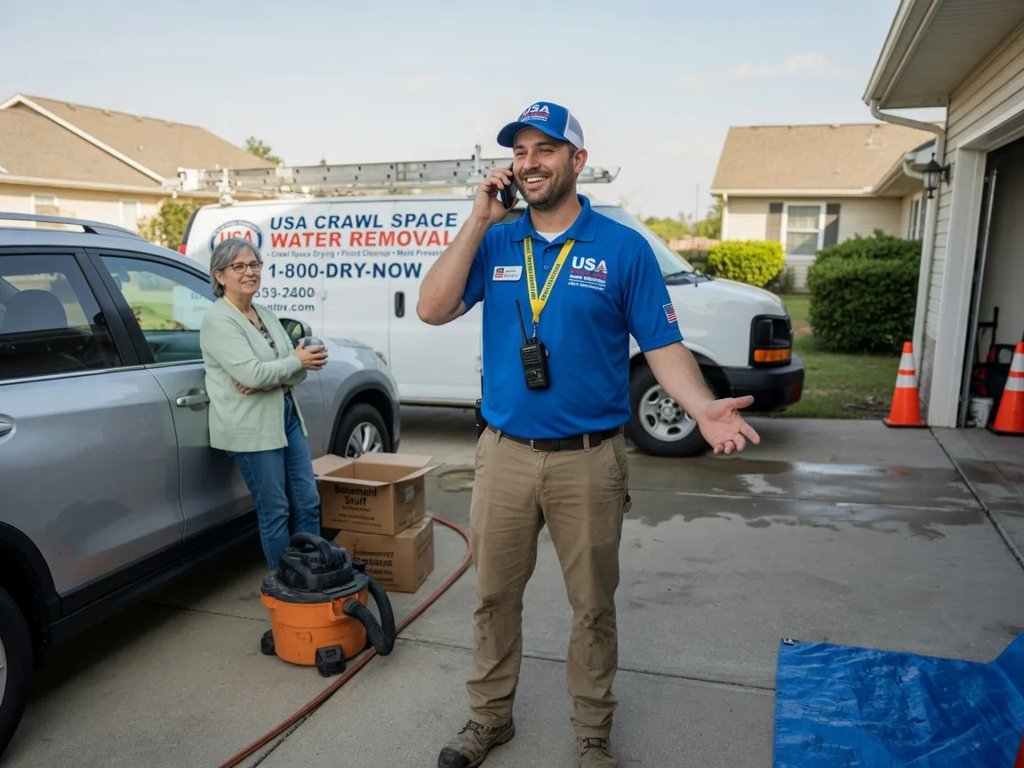 Crawl Space Water Removal Evergreen, NC FAQs